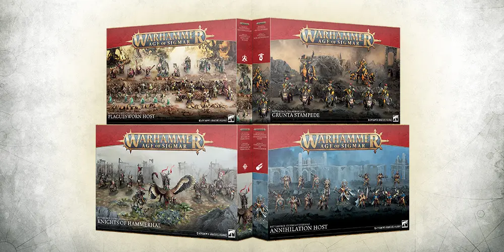 New battleforce boxes revealed for Warhammer Age of Sigmar